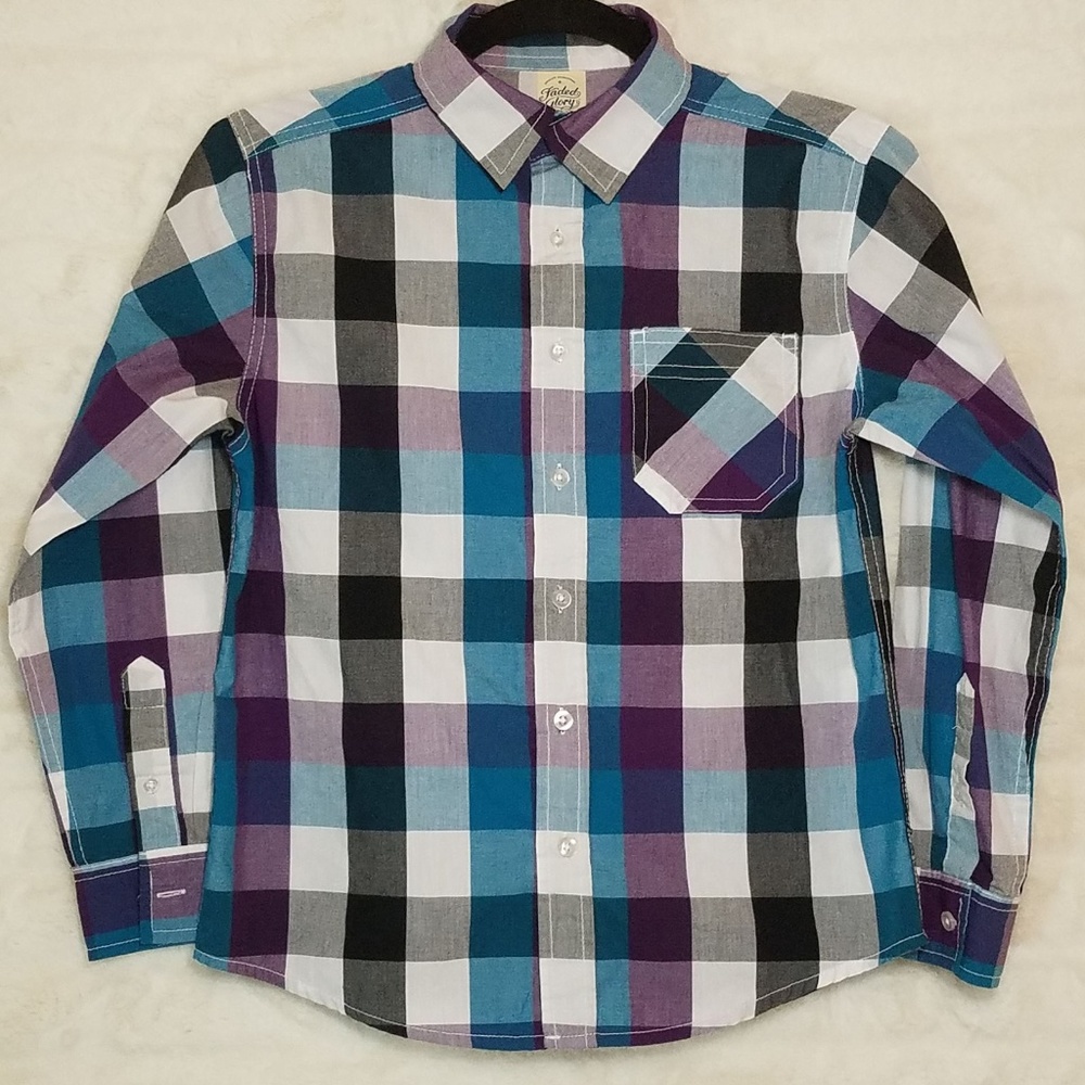 2 for $15 Boys Plaid Button Down